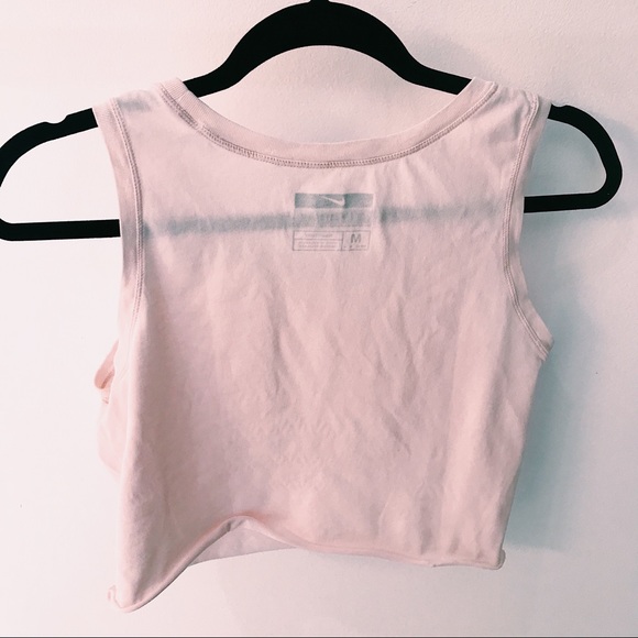 NIKE BABY PINK CROPPED TANK TOP - Picture 4 of 6